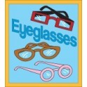 Eyeglasses fun patch