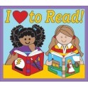 I Love to Read fun patch