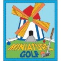 Miniature Golf fun patch