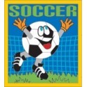Soccer fun patch