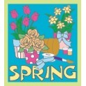 Spring fun patch