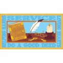 Service (Golden Book of Deeds)  fun patch