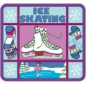 Ice Skating fun patch