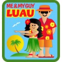 Me & My Guy Luau fun patch