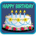 Happy Birthday fun patch