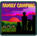 Family Camping fun patch