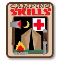 Camping Skills fun patch