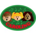 Caroling (trio) fun patch