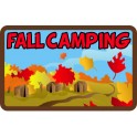 Fall Camping fun patch