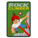 Rock Climber fun patch
